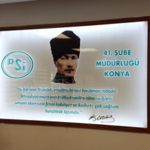 DSİ ATATÜRK PANOSU